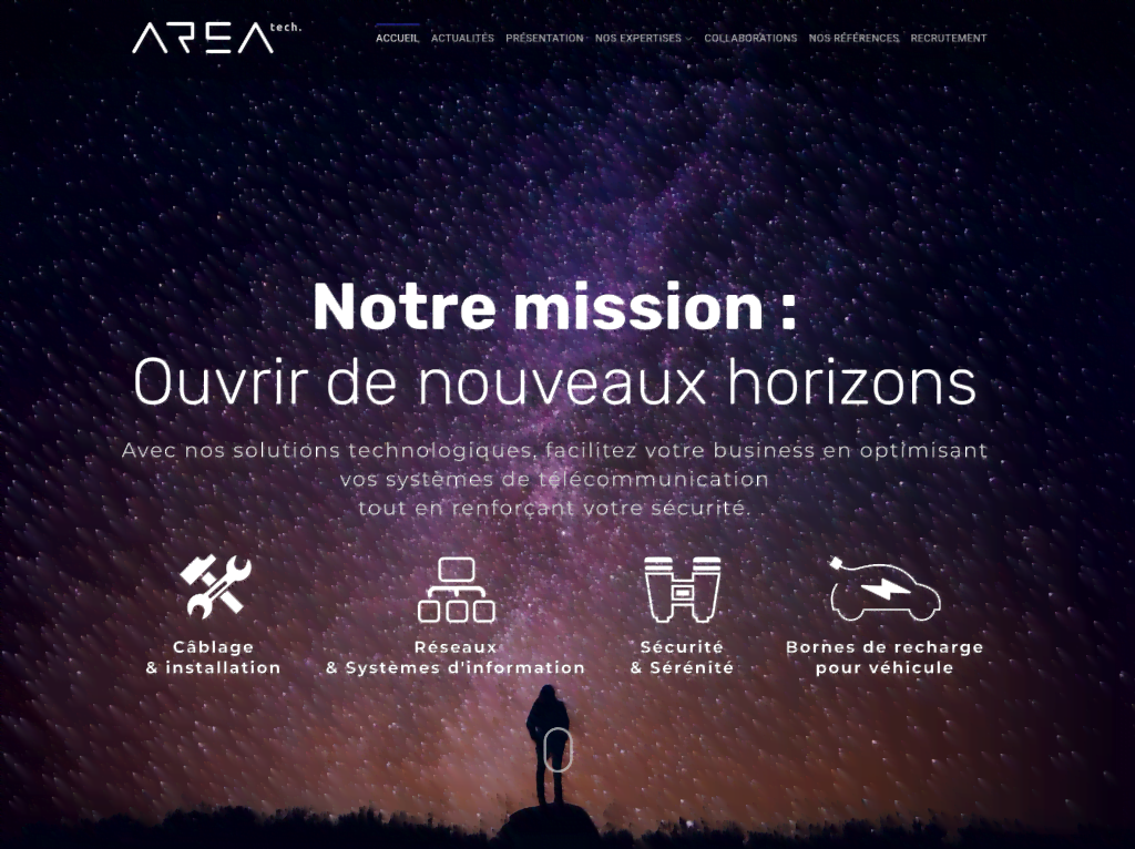 Création de site systeme d'information