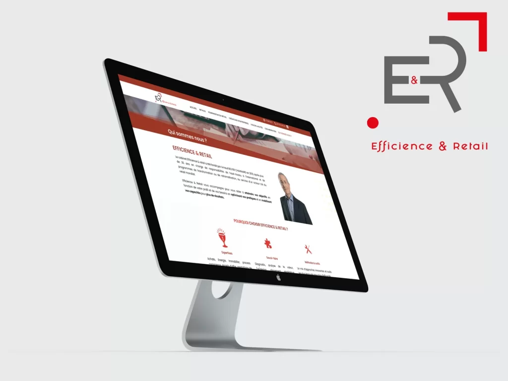 creation site web Efficience & Retail